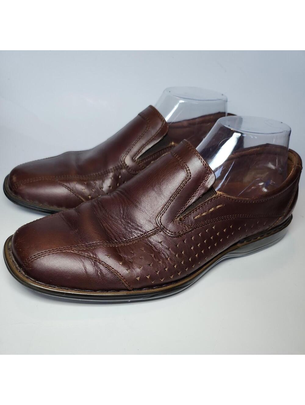 Josef Seibel Douglas Slip On Loafers Mens 41  (8 US) Antique Brown Leather